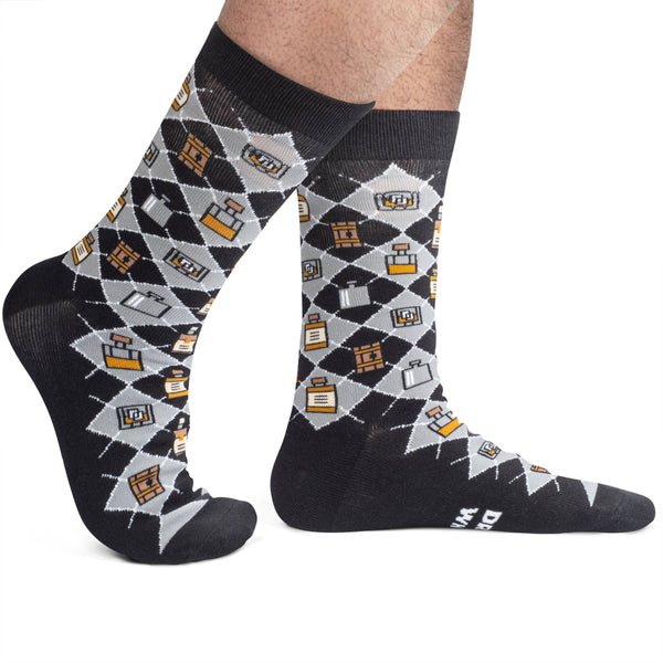 I'D RATHER BE DRINKING WHISKEY SOCKS