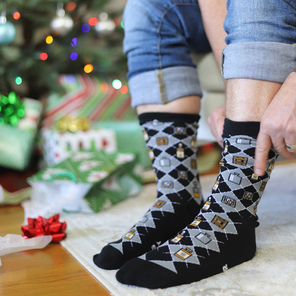 I'D RATHER BE DRINKING WHISKEY SOCKS