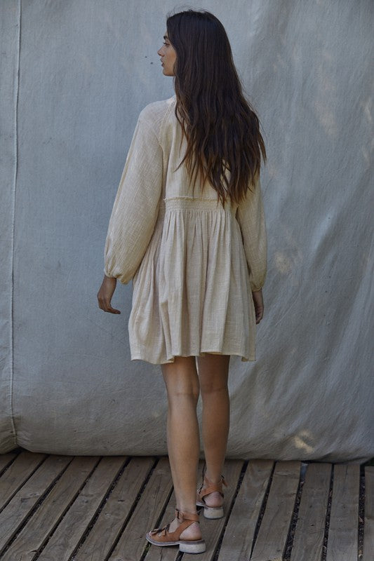 LILITH DRESS TAUPE