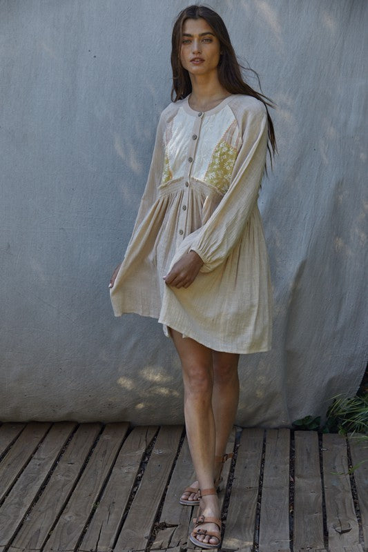 LILITH DRESS TAUPE