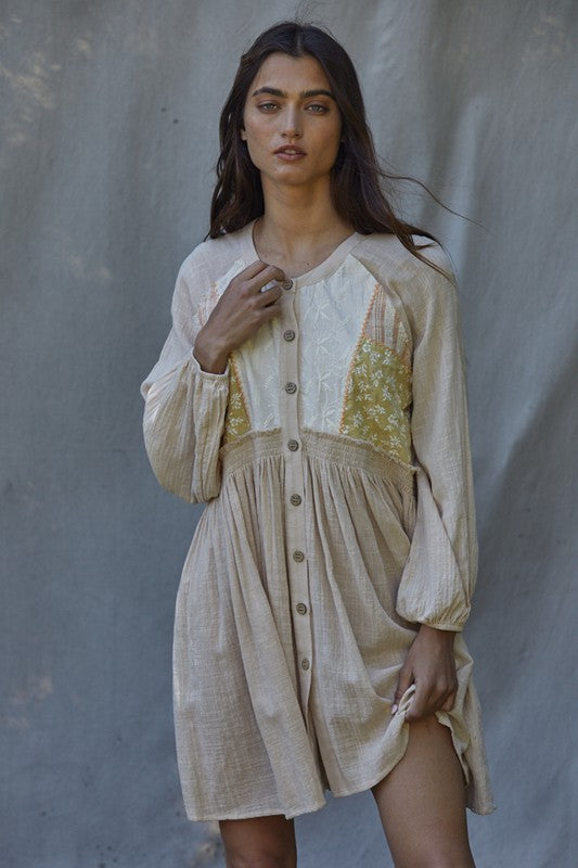 LILITH DRESS TAUPE