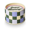 Snow Bunny Slopeslide Tin Candle
