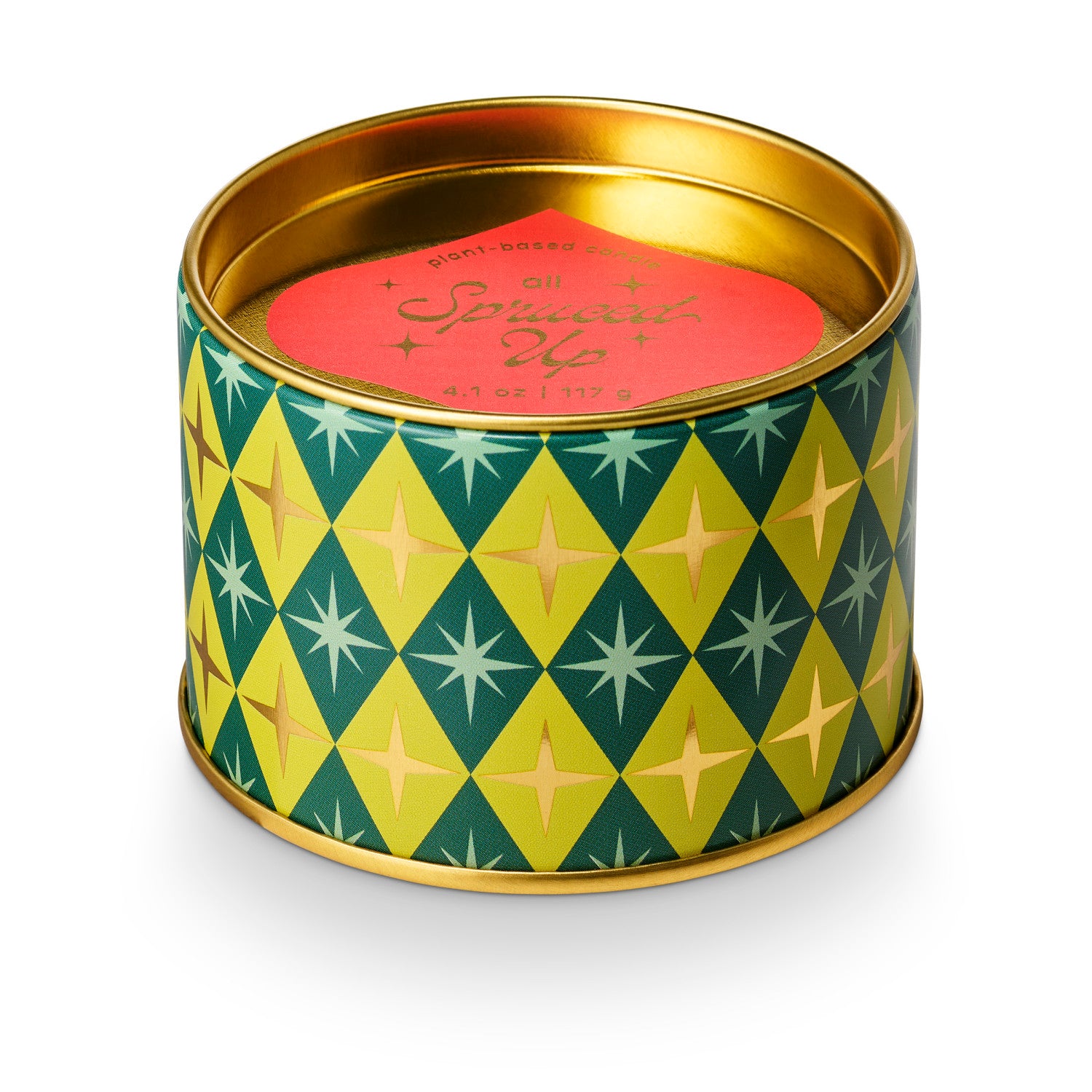All Spruced Up Hotel Tin Candle