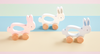 WOOD BUNNY PULL TOY