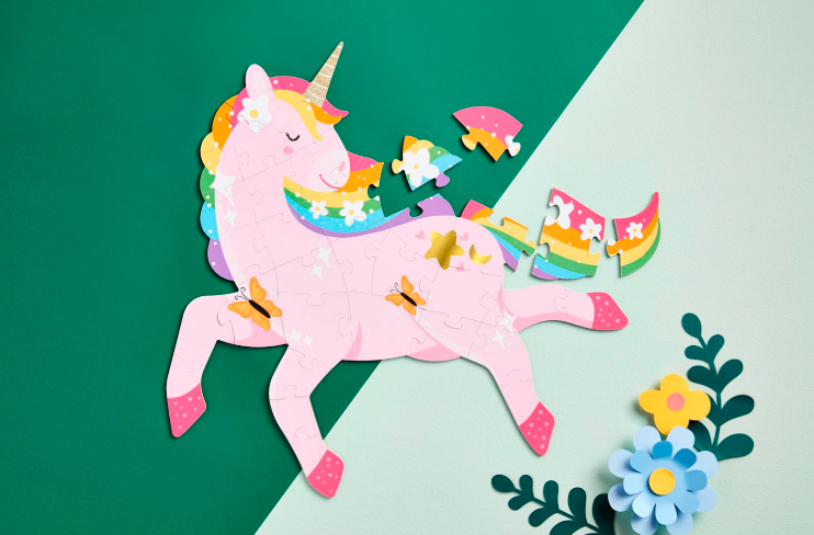 MERMAID & UNICORN JUMBO FLOOR PUZZLES