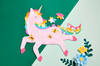 MERMAID & UNICORN JUMBO FLOOR PUZZLES