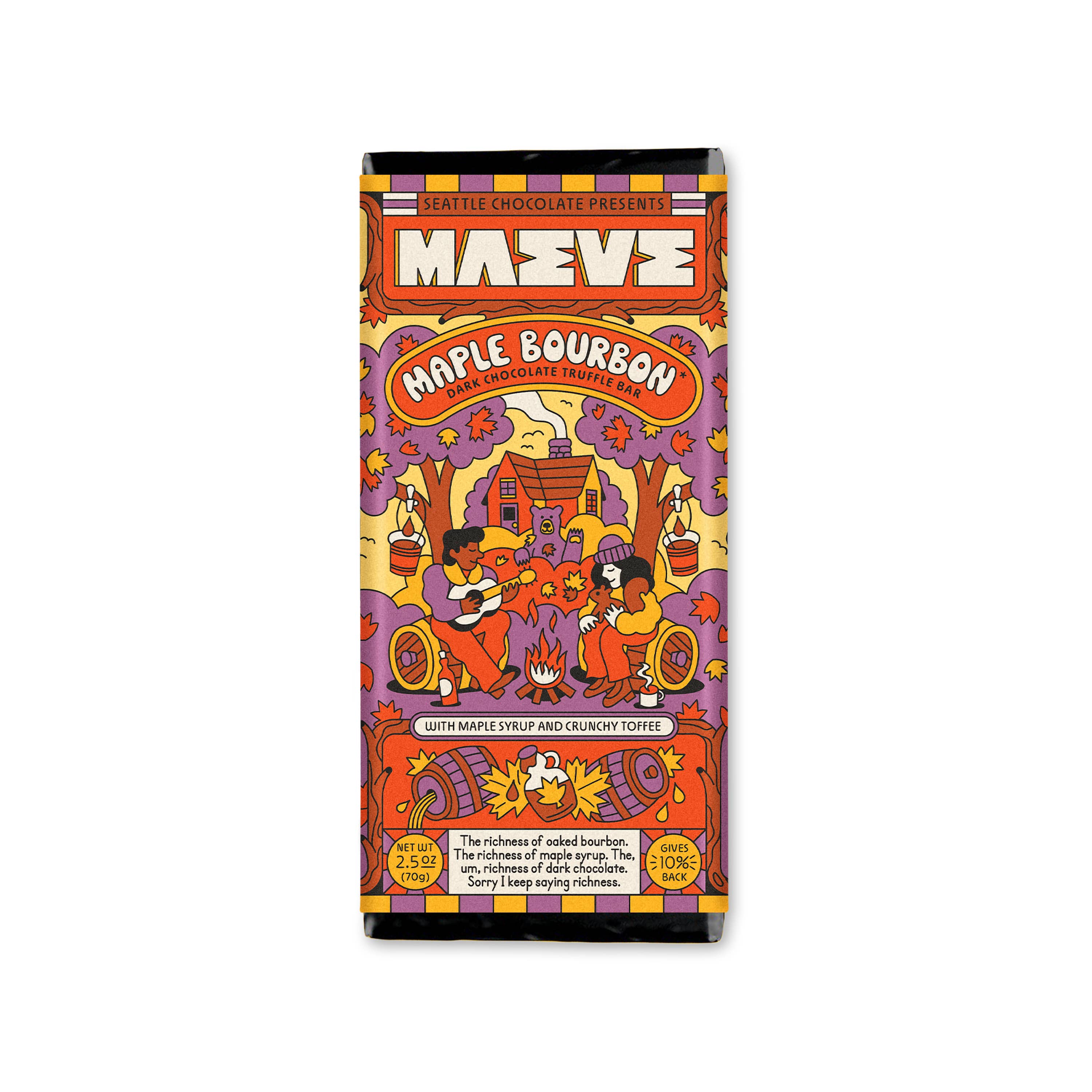 MAPLE BOURBON TRUFFLE BAR