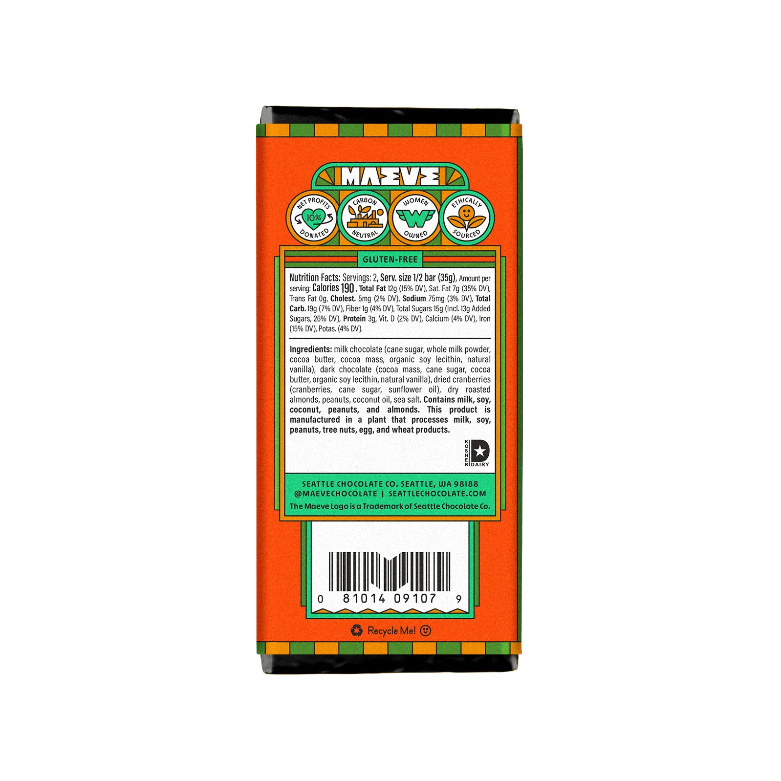 NUTS FOR FRUIT TRUFFLE BAR