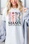 FLORAL MAMA GRAPHIC HEAVY COTTON TEE