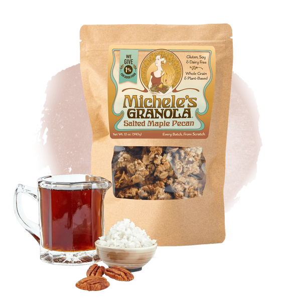 SALTED MAPLE PECAN GRANOLA 12OZ
