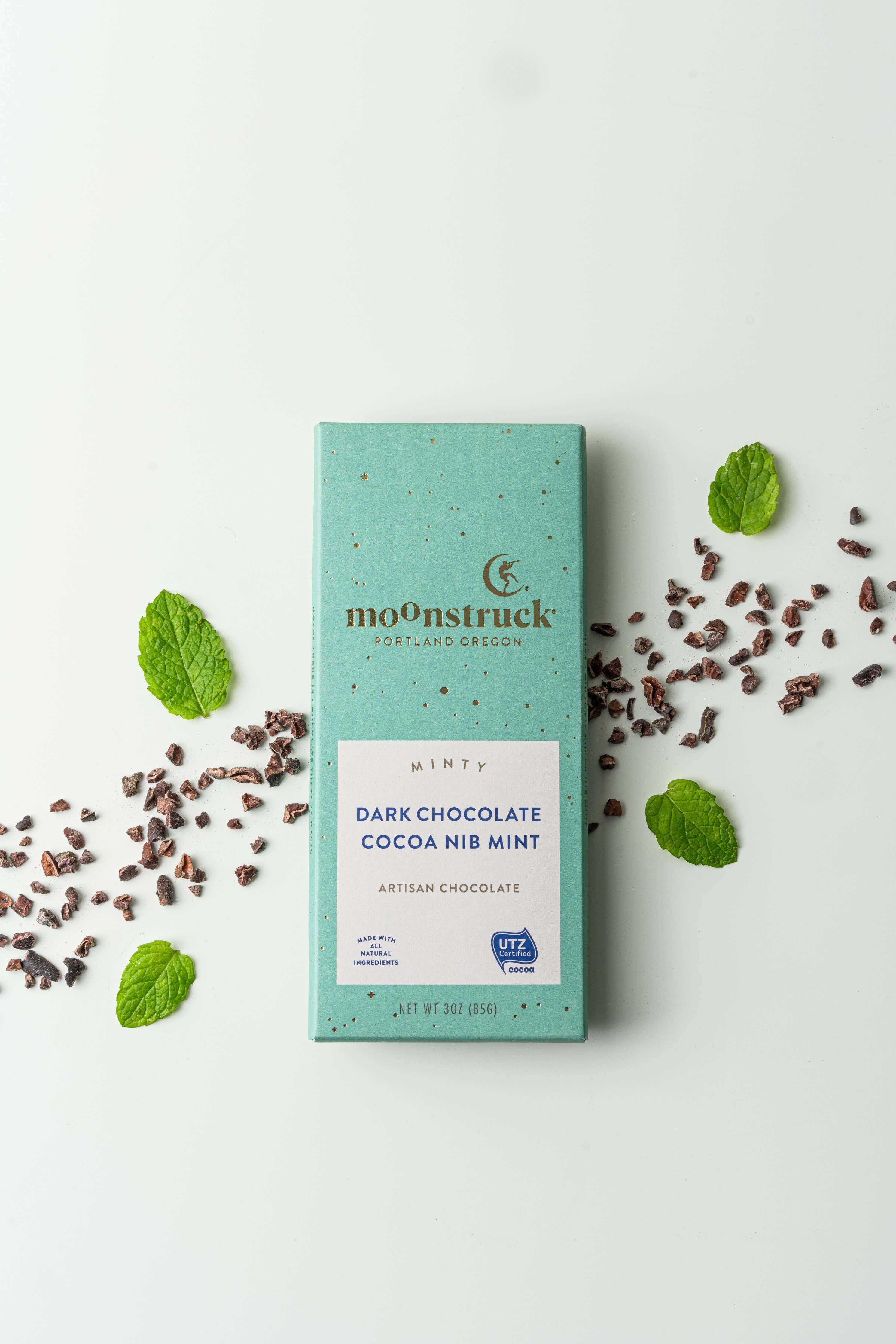 MINTY DARK CHOCOLATE BAR