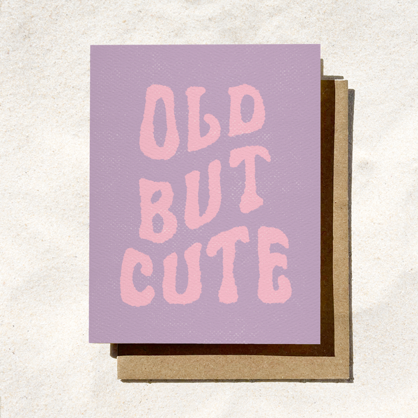 OLD BUT CUTE BIRTHDAY CARD