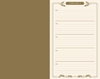 Calendar page with January 1st on a beige background
