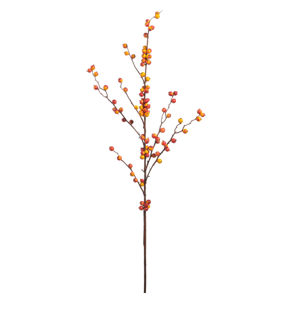 ORANGE BITTERSWEET BERRY BRANCH 42.5"