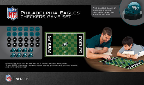PHILADELPHIA EAGLES CHECKERS BOARD GAME