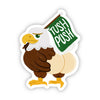 TUSH PUSH BUTT PHILADELPHIA EAGLES STICKER