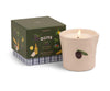 BISTRO 8 OZ WHITE CERAMIC CANLDE | FIG & OLIVE