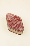STATION 3.5 OZ RED BANDANA PATTERNED TIN - POMEGRANATE SPRUCE