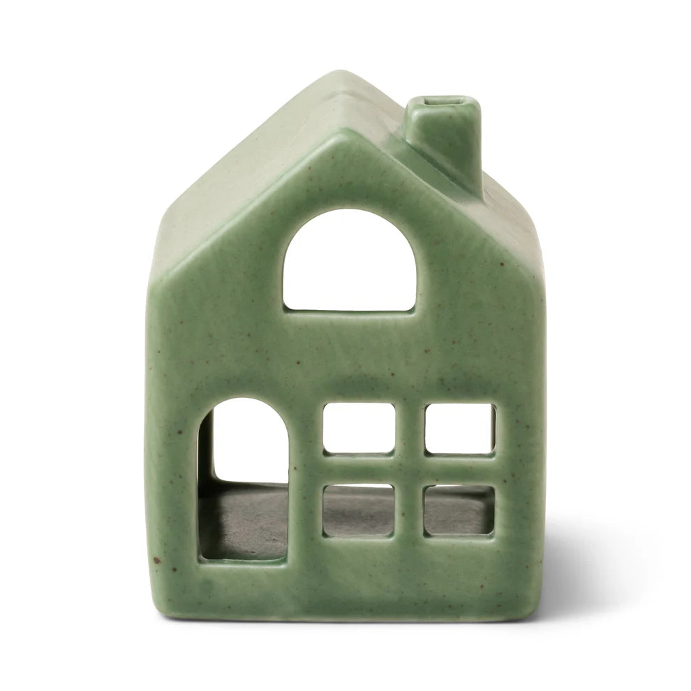 HOLIDAY TOWN INCENSE CONE HOLDER - BALSAM & FIR