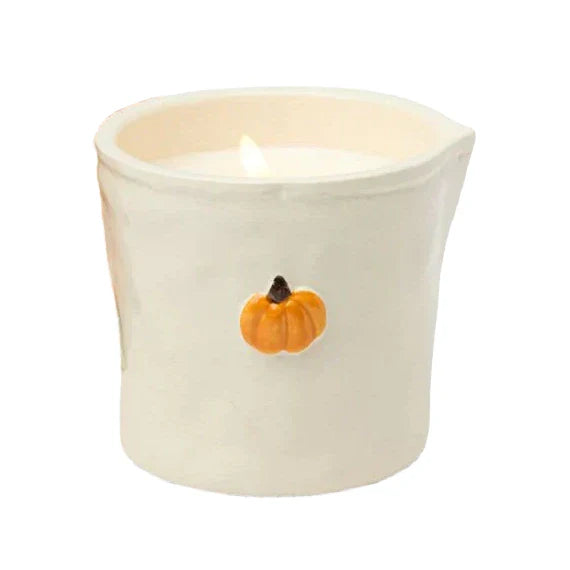 BISTRO WHITE CERAMIC PUMPKIN - PUMPKIN SPICE