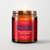 SMELLS LIKE A PHILLIES WIN | LUCKY GAME DAY CANDLE TOBACCO + VANILLA / 9 OZ