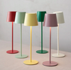 PINK METAL TOUCH SIDE TABLE LAMP