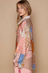 OVERSIZE MULTICOLOR BUTTON DOWN
