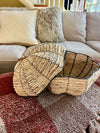 WOVEN PUMPKIN BASKET
