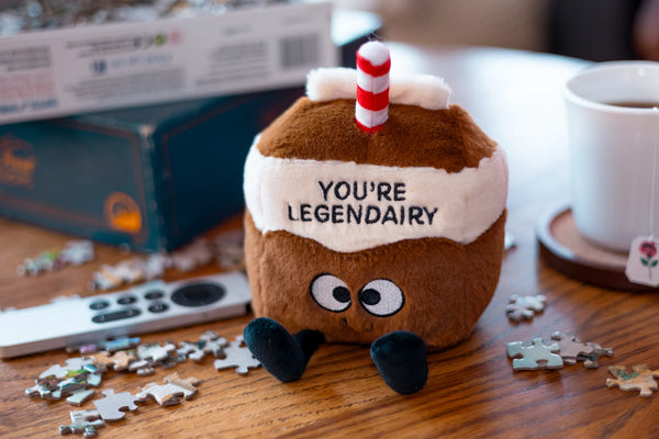 "YOU'RE LEGENDAIRY" MILK CARTON PLUSH