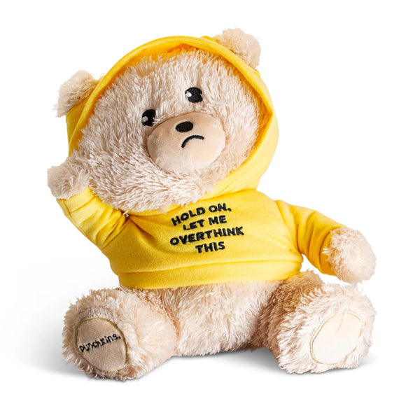 "LET ME OVERTHINK THIS" TEDDY BEAR PLUSHIE