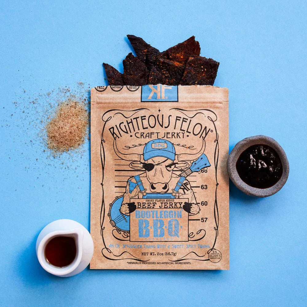 BOOTLEGGIN' BBQ BEEF JERKY