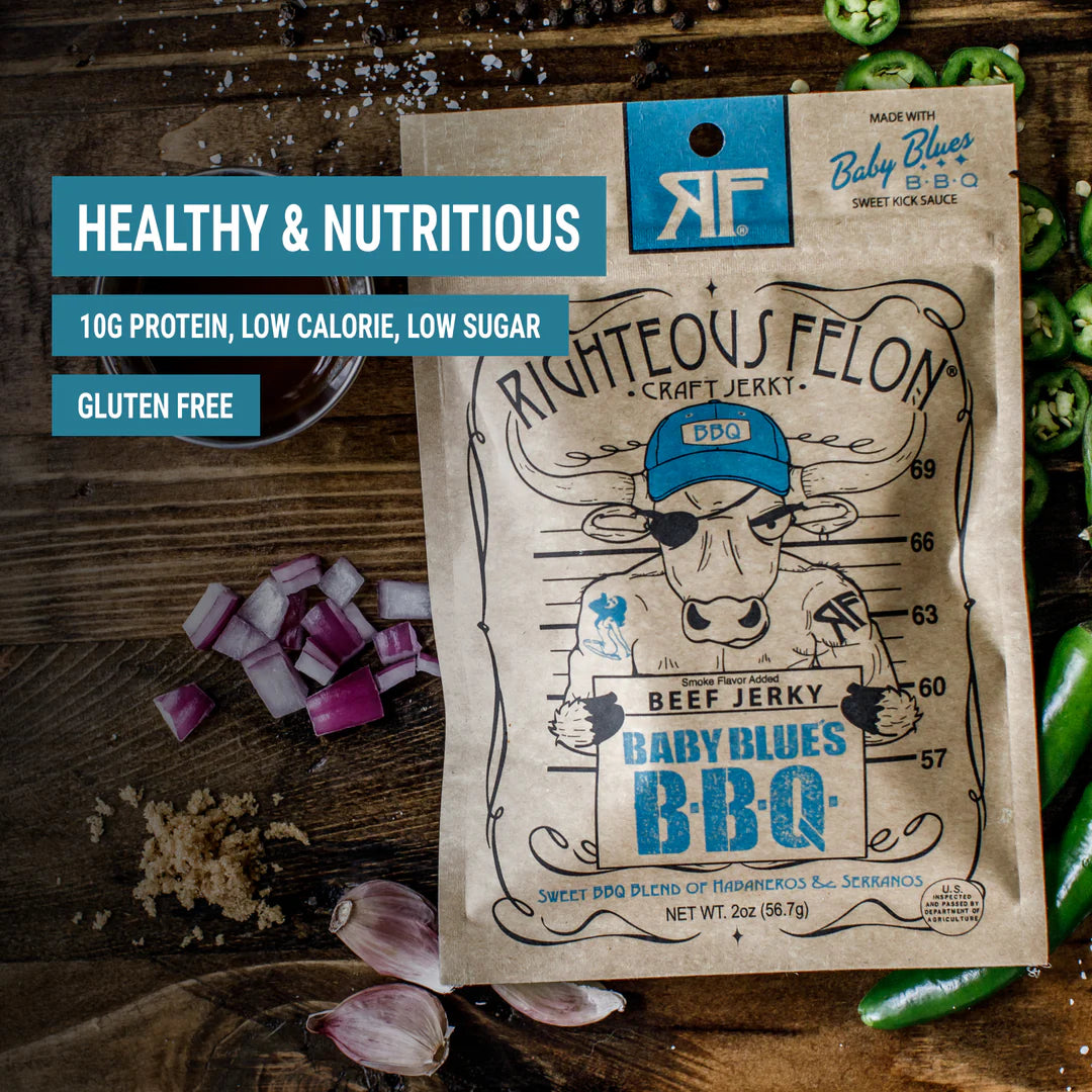 BOOTLEGGIN' BBQ BEEF JERKY