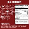 O.G. HICKORY SMOKED BEEF JERKY