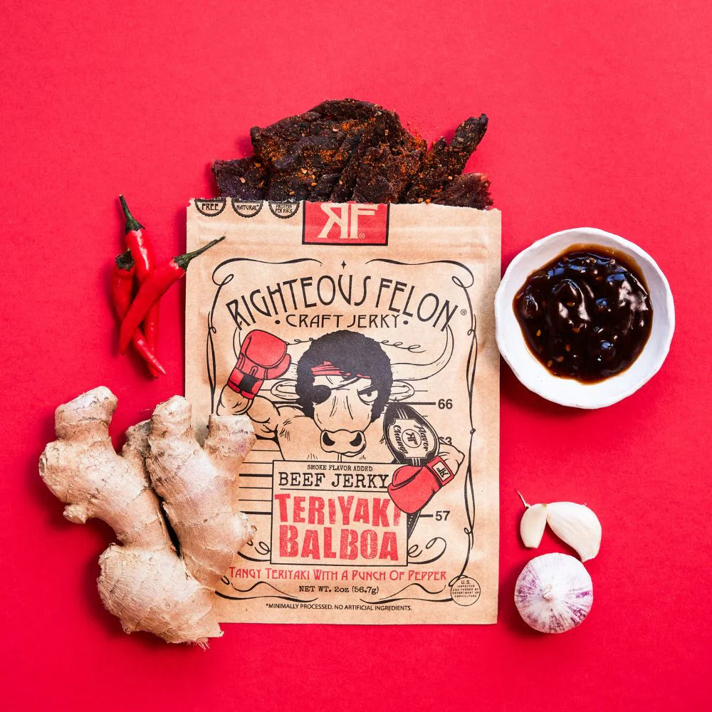 TERIYAKI BALBOA BEEF JERKY