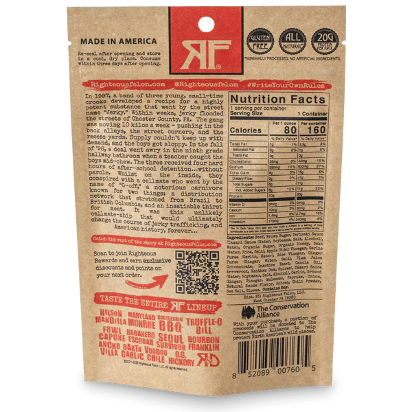 TERIYAKI BALBOA BEEF JERKY