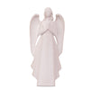 WHITE CERAMIC PRAYING ANGEL