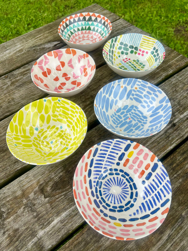 SUMMER PATTERNED BOWL