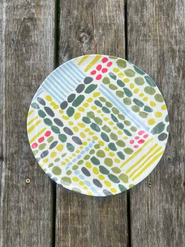 SUMMER PATTERNED PLATE