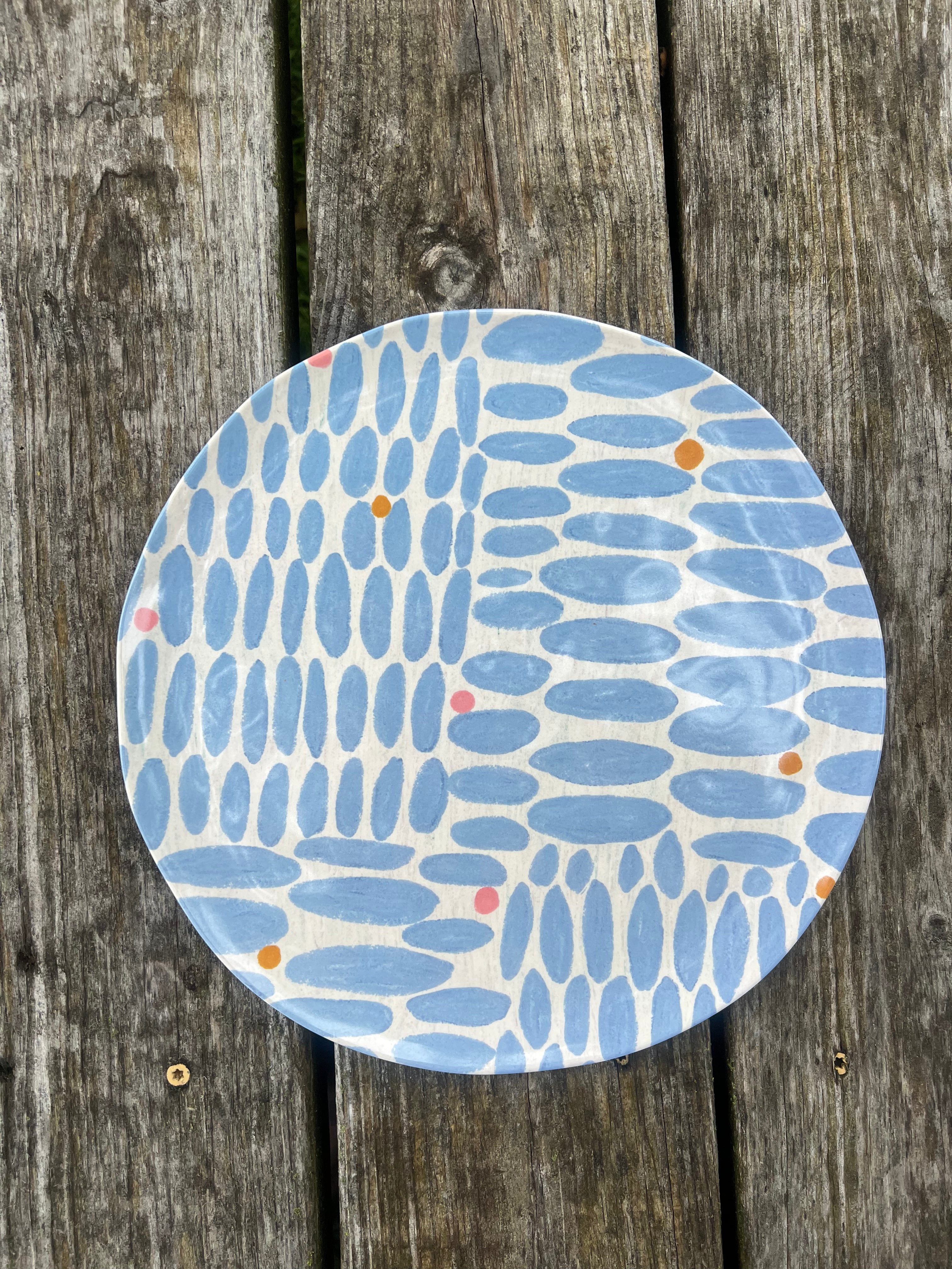 SUMMER PATTERNED PLATE