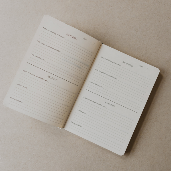BE MINDFUL PROMPTED JOURNAL