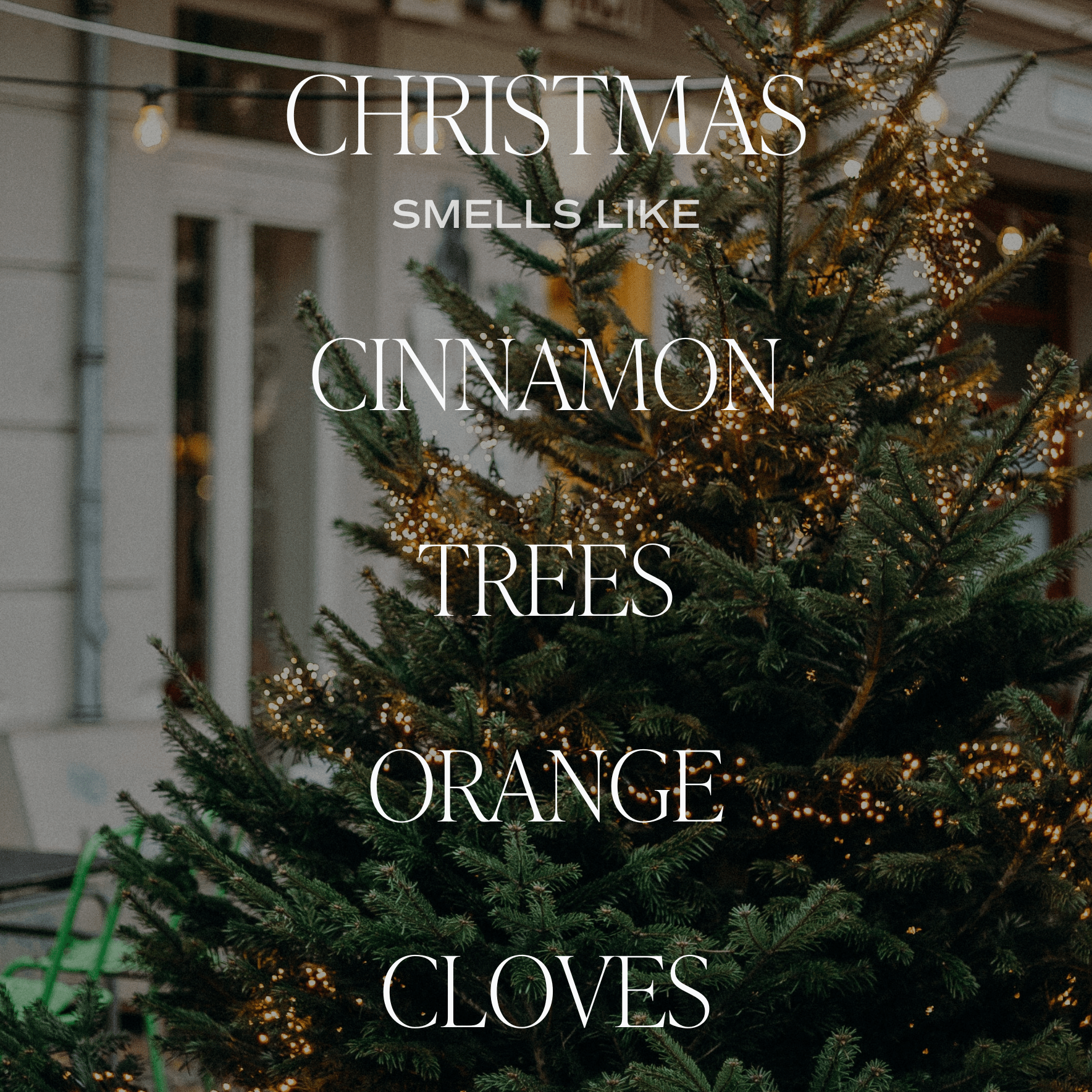 CHRISTMAS CLEAR REED DIFFUSER