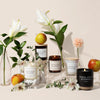 FRESH APPLE BLOSSOM SOY CANDLE - WHITE JAR - 11 OZ