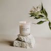 FRESH APPLE BLOSSOM SOY CANDLE - WHITE JAR - 11 OZ