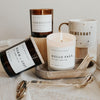 HELLO FALL SOY CANDLE - WHITE JAR - 11 OZ