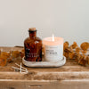 HELLO PUMPKIN SOY CANDLE - WHITE JAR - 11 OZ
