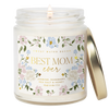 BEST MOM EVER 9 OZ SCREW TOP GLASS JAR CANDLE