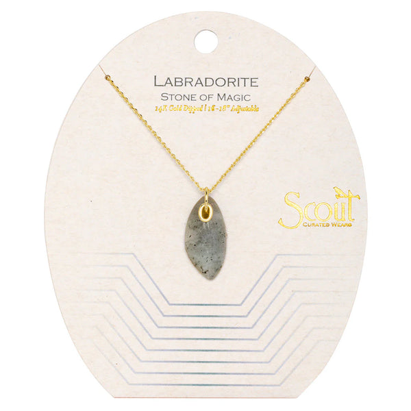 ORGANIC STONE NECKLACE