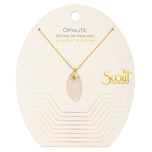 ORGANIC STONE NECKLACE