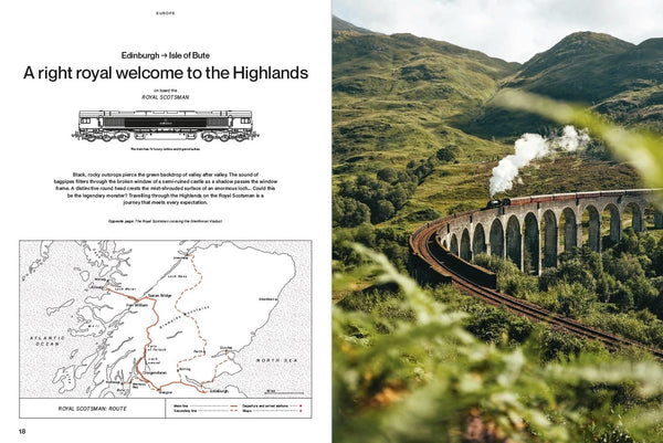 SEE THE WORLD BY TRAIN BOOK