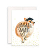 SMART ASS CORGI GRAD CARD